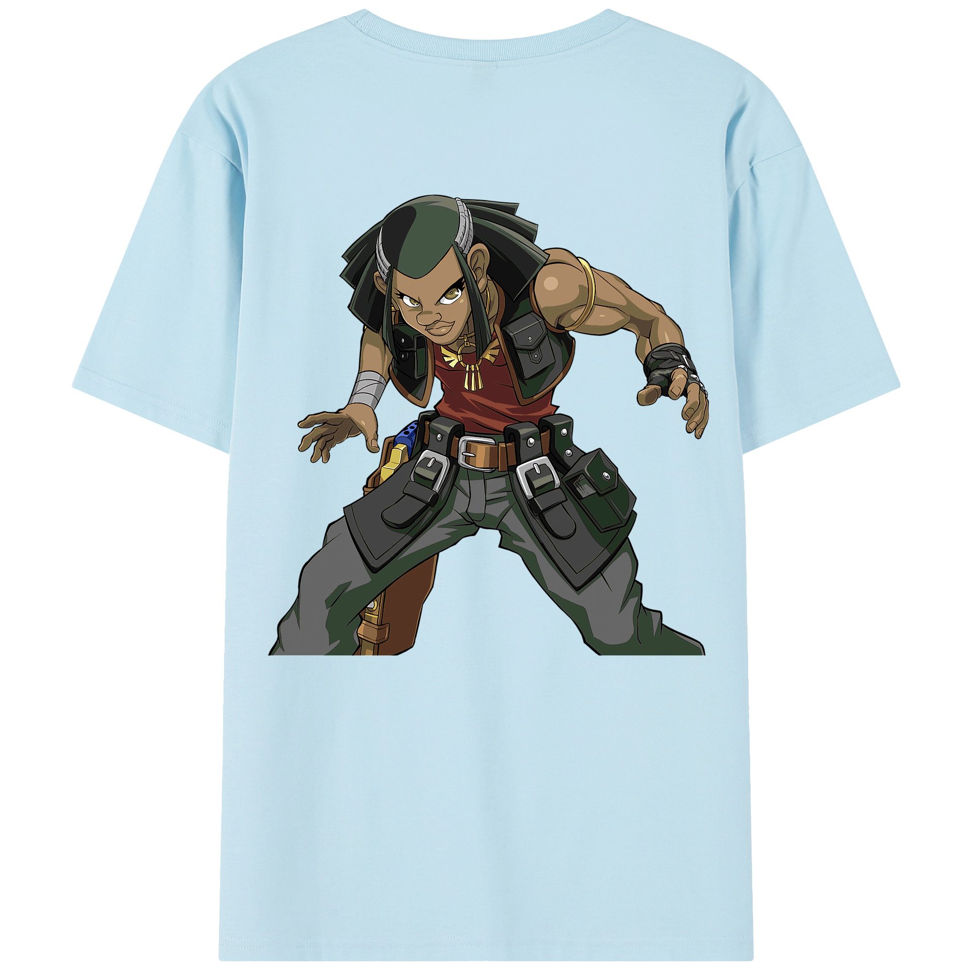 （画像用） 遊☆戯☆王 Yu-Gi-Oh! 綿100％半袖Tシャツ（背面プリント）